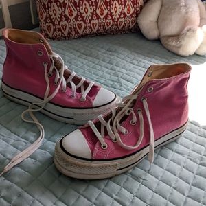 Chuck Taylor All Star Lift Platform Pink, Women's Size 9